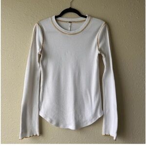 White Long Sleeve Women's Top